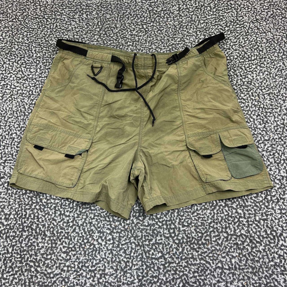 Vintage Cherokee Shorts Men Extra Large Green‎ Mesh Outdoor Pocket Adult Size 40